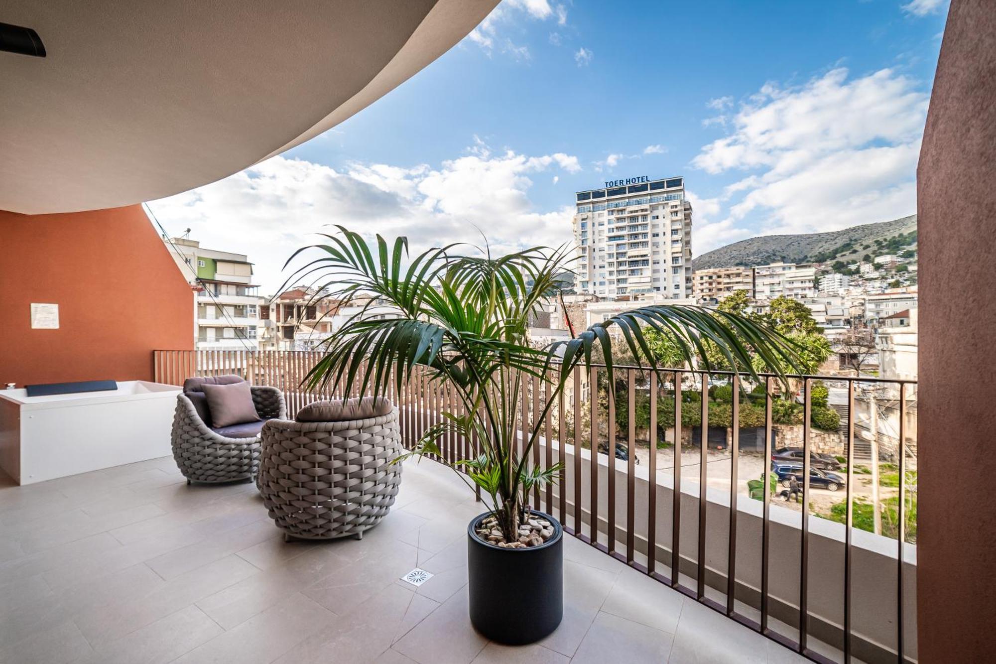 Hotel Vale Sarandë Eksteriør billede